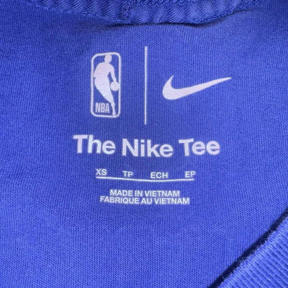 Nike Kawhi Leonard Icon‎ SS Tee Shirt LA Clippers Blue XS